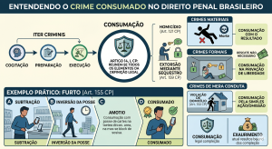 O Crime Consumado no Direito Penal Brasileiro: Aspectos Teóricos e Práticos