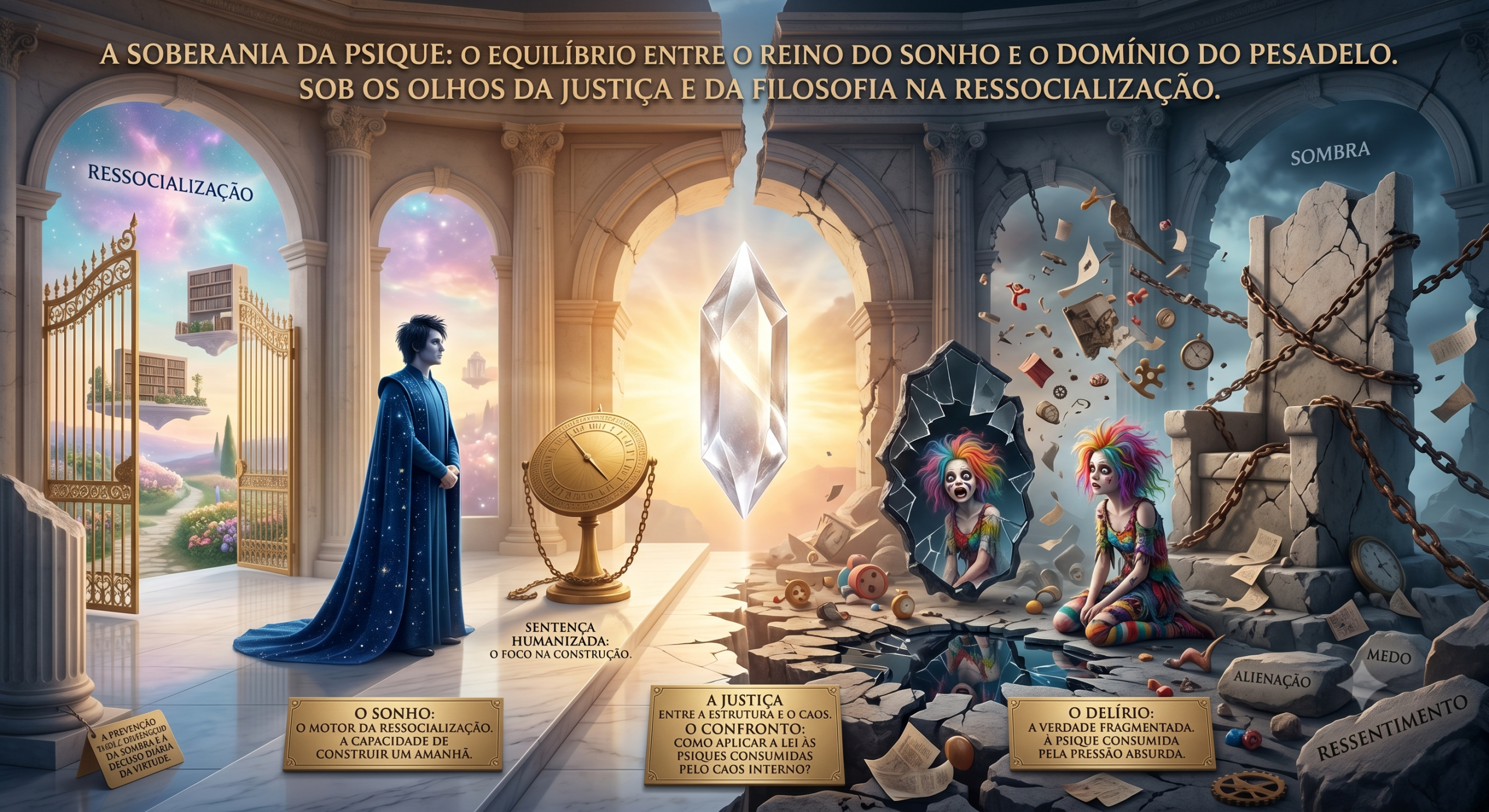 A Justiça entre a Estrutura e o Caos: Sonho, Delírio e a Ressocialização