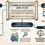 O Crime de Estelionato: Análise Jurídica do Artigo 171 do Código Penal e Exemplos Práticos