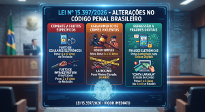 O Endurecimento Penal contra Crimes Patrimoniais: Uma Análise da Lei nº 15.397/2026