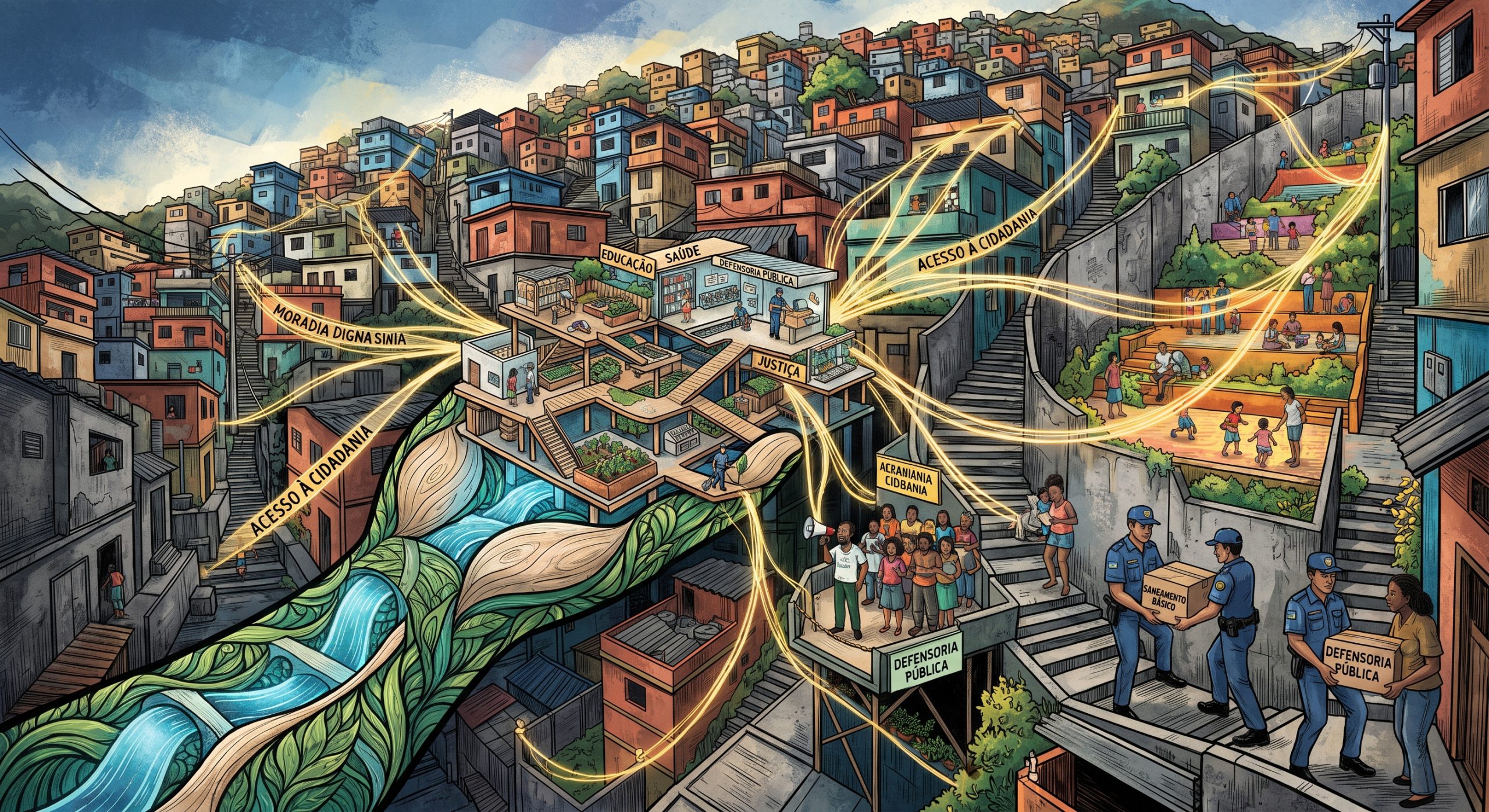 O Vácuo do Poder Público nas Favelas: Entre a Seletividade Penal e a Necessidade de Políticas Afirmativas